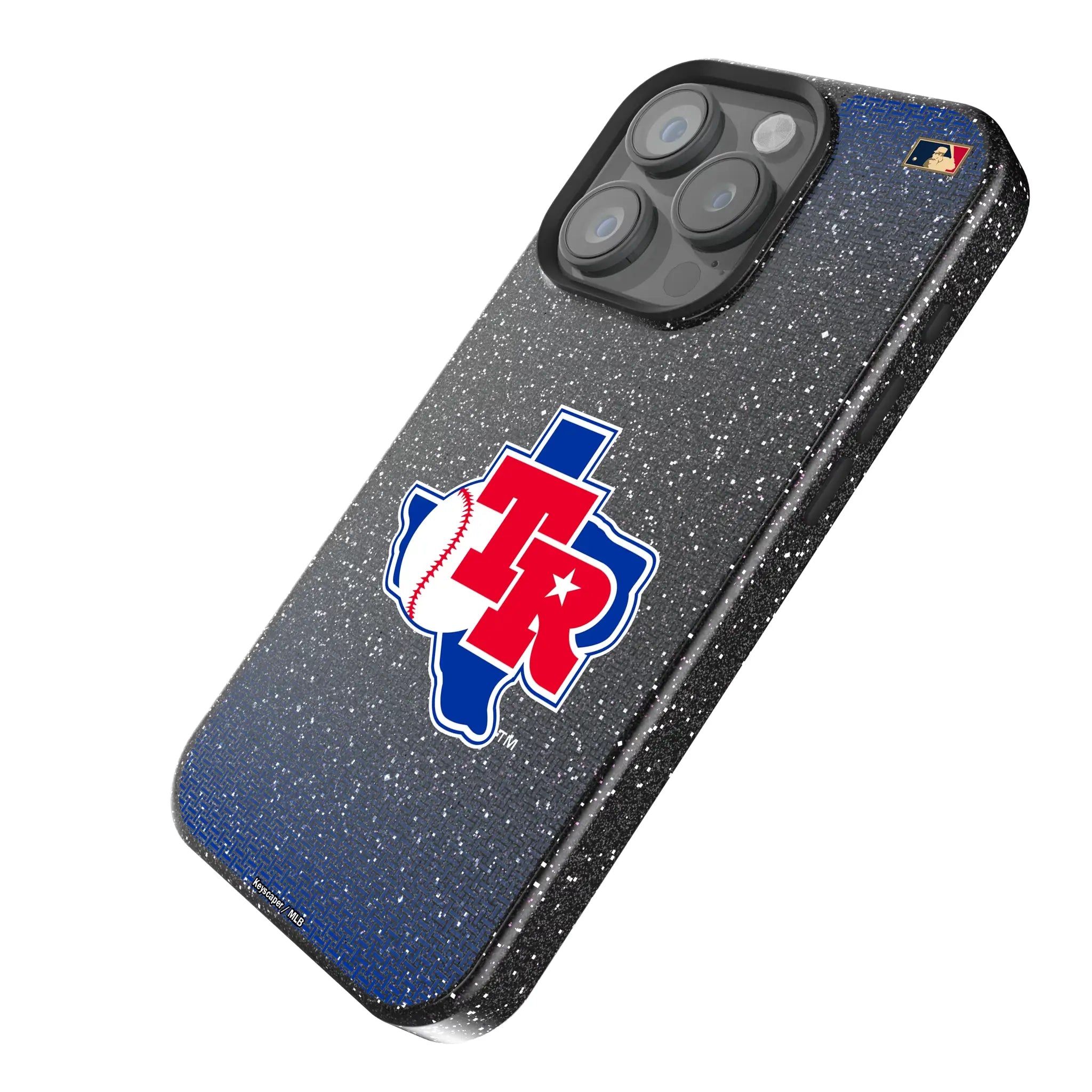 Texas Rangers 1981-1983 - Cooperstown Collection Linen Bling Phone Case for Apple iPhone