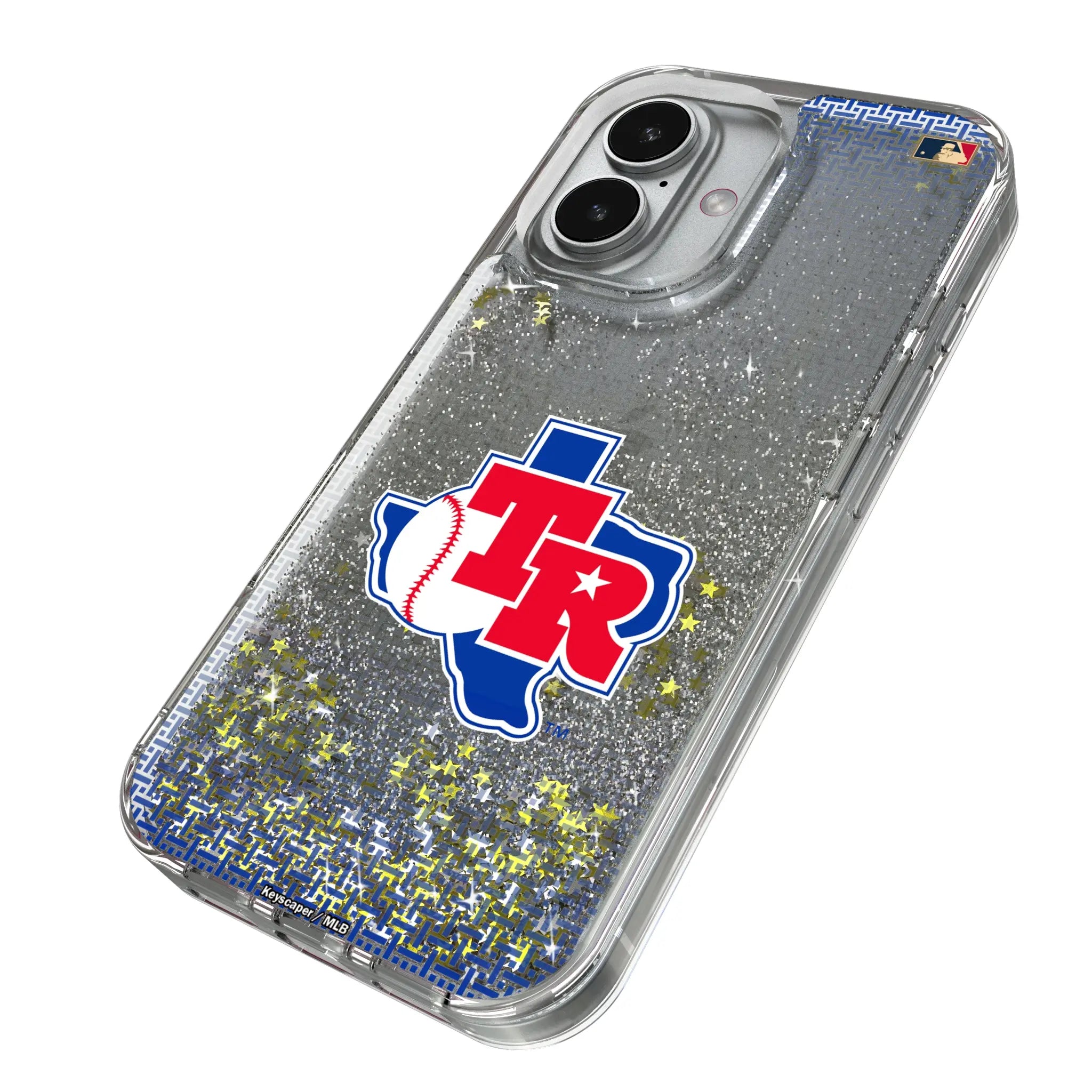 Texas Rangers 1981-1983 - Cooperstown Collection Linen Glitter Phone Case