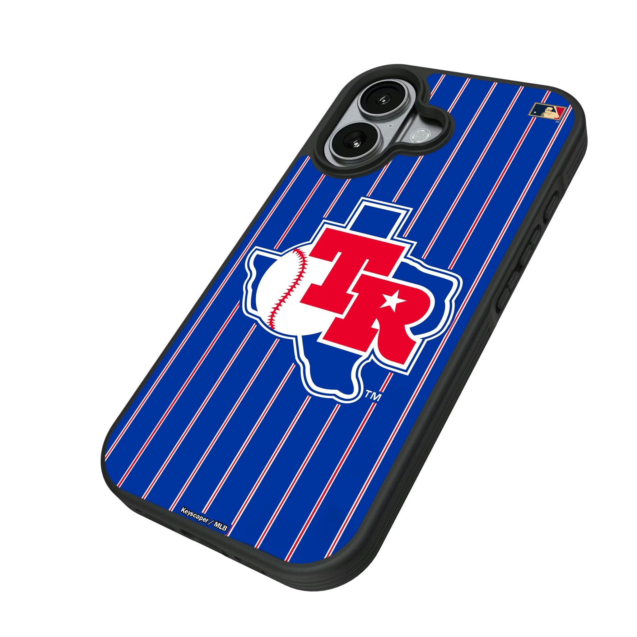 Texas Rangers 1981-1983 - Cooperstown Collection Pinstripe Bump Phone Case - Sports Gifts, Sports Memorabilia, Sports Collectibles, Fan Shop