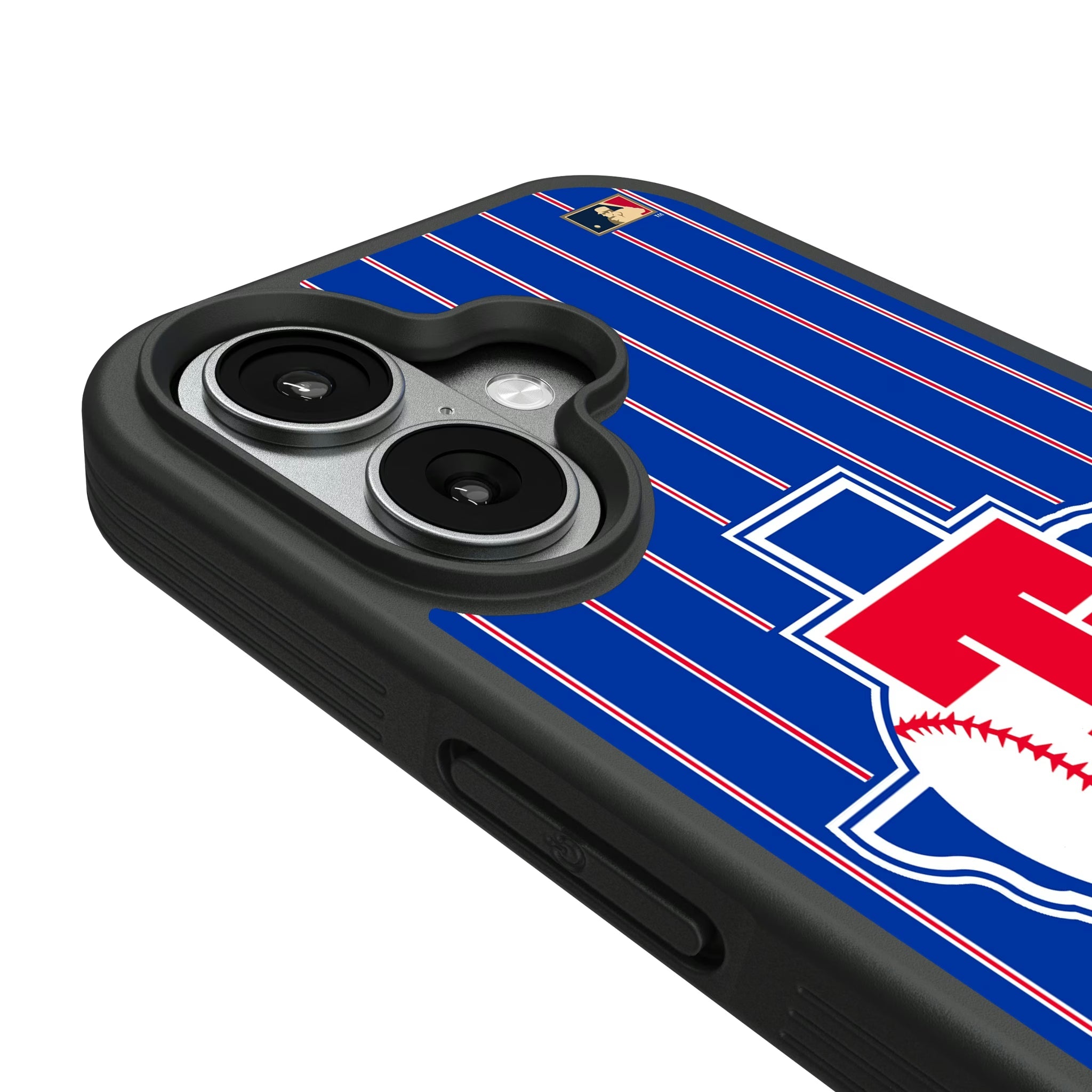 Texas Rangers 1981-1983 - Cooperstown Collection Pinstripe Bump Phone Case - Sports Gifts, Sports Memorabilia, Sports Collectibles, Fan Shop