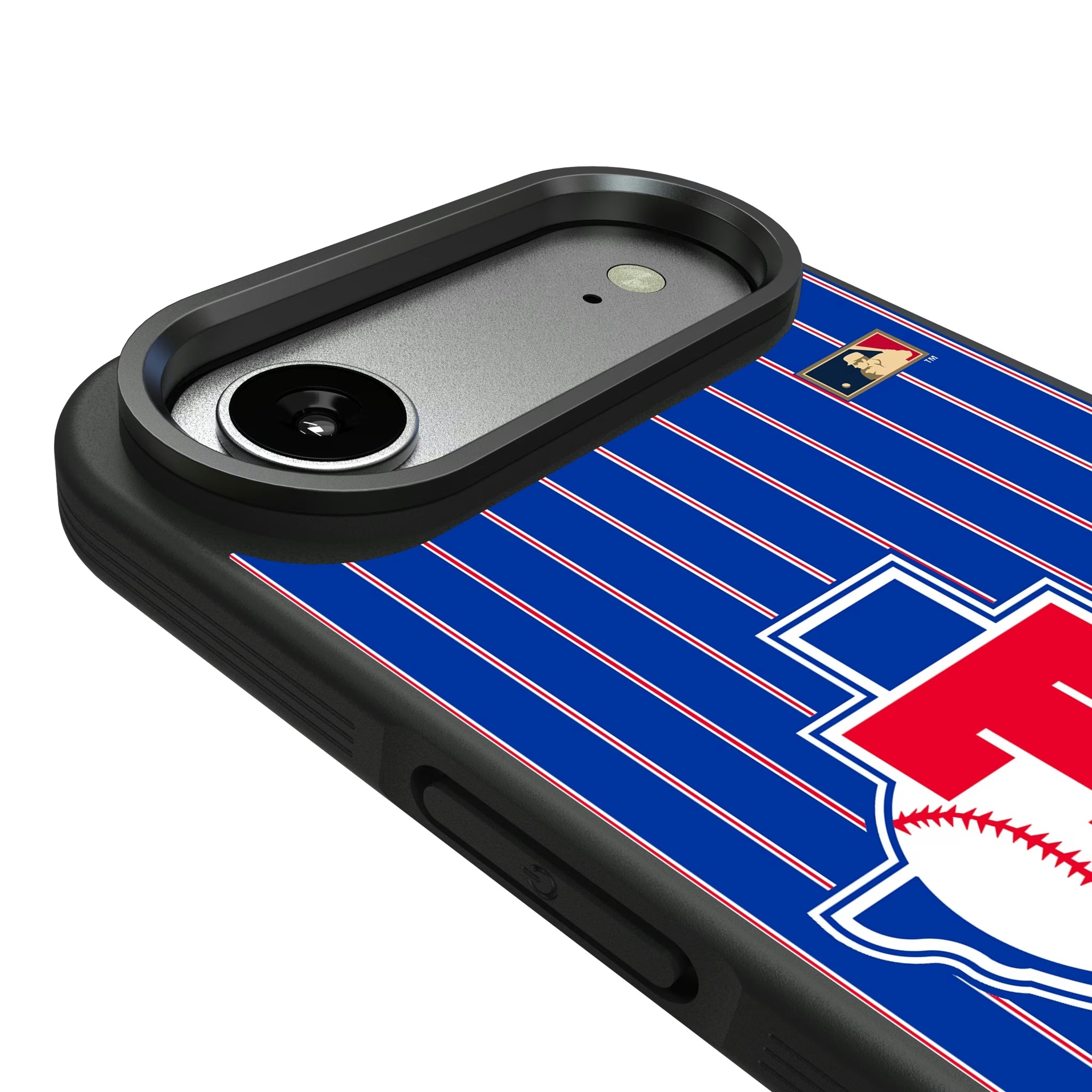 Texas Rangers 1981-1983 - Cooperstown Collection Pinstripe Bump Phone Case - Sports Gifts, Sports Memorabilia, Sports Collectibles, Fan Shop