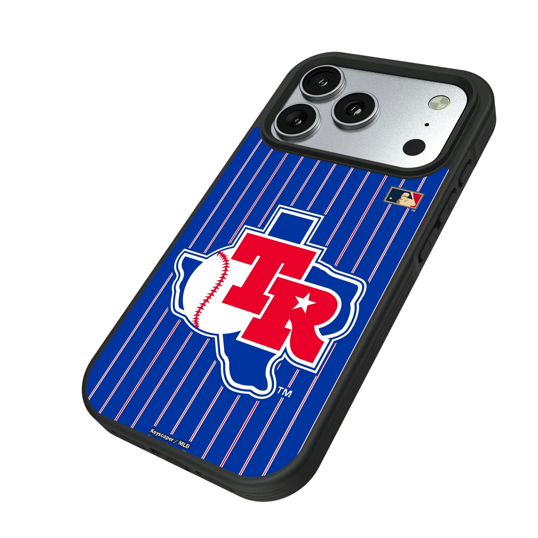 Texas Rangers 1981-1983 - Cooperstown Collection Pinstripe Bump Phone Case - Sports Gifts, Sports Memorabilia, Sports Collectibles, Fan Shop