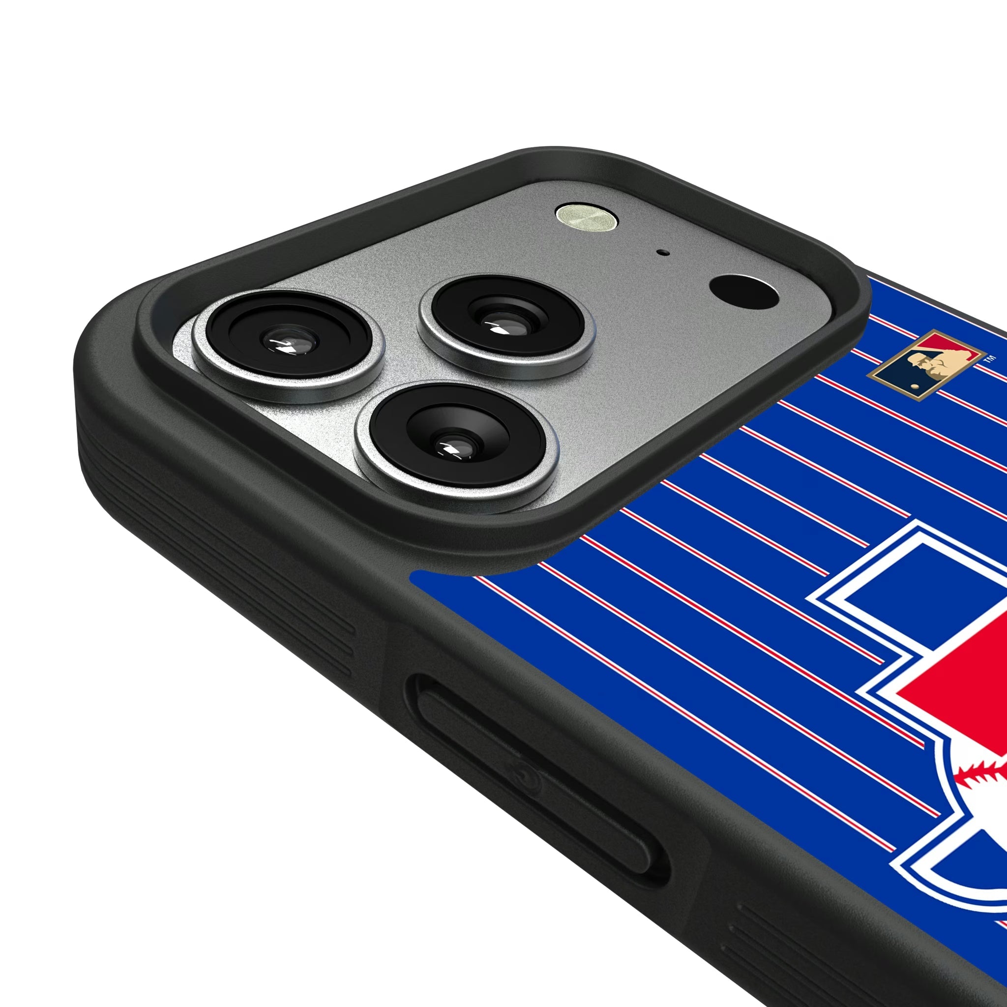 Texas Rangers 1981-1983 - Cooperstown Collection Pinstripe Bump Phone Case - Sports Gifts, Sports Memorabilia, Sports Collectibles, Fan Shop