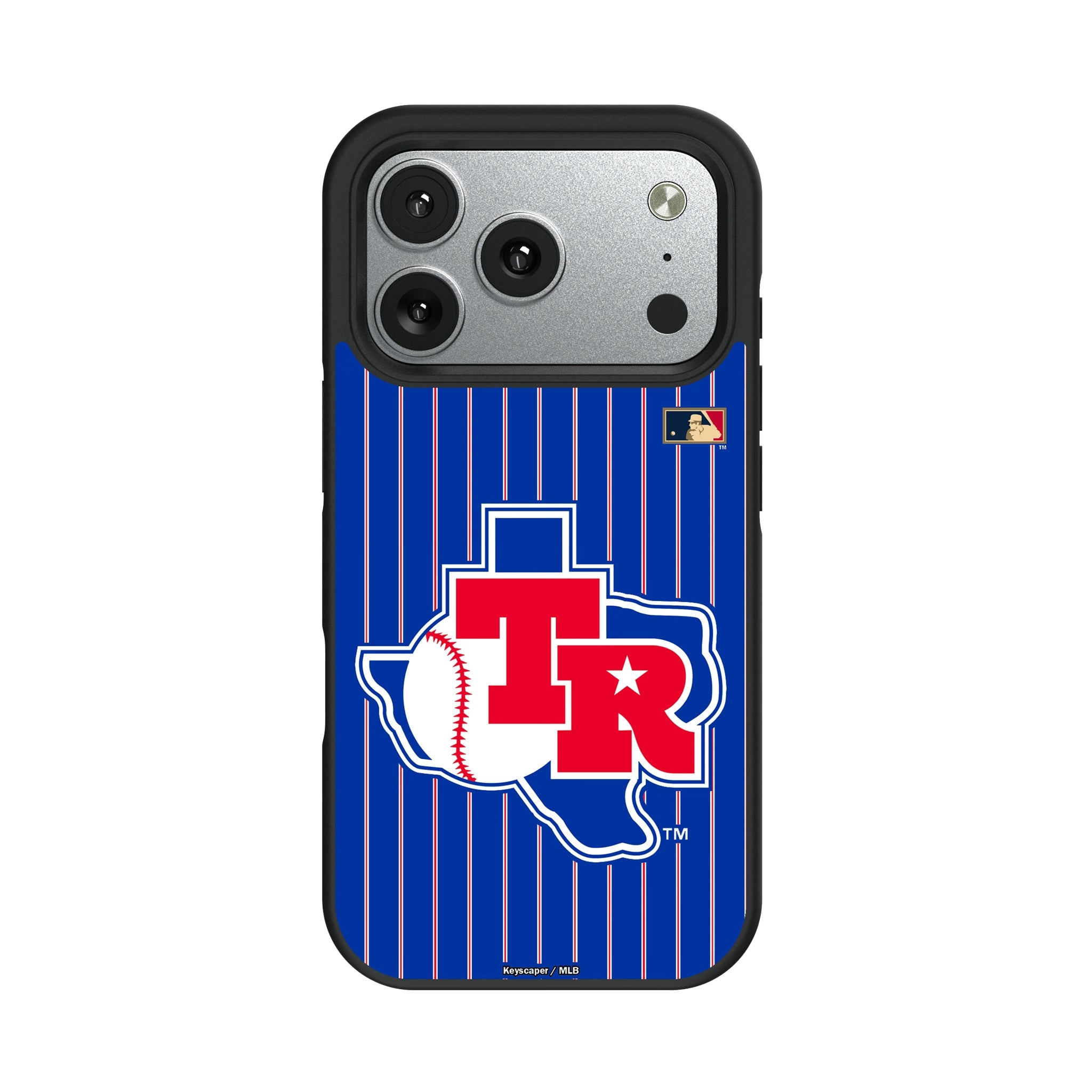 Texas Rangers 1981-1983 - Cooperstown Collection Pinstripe Bump Phone Case - Sports Gifts, Sports Memorabilia, Sports Collectibles, Fan Shop