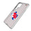 Texas Rangers 1981-1983 - Cooperstown Collection Pinstripe Clear Phone Case for Samsung Galaxy