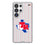 Texas Rangers 1981-1983 - Cooperstown Collection Pinstripe Clear Phone Case for Samsung Galaxy