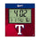 Texas Rangers Color Block Wall Clock