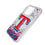 Texas Rangers Confetti Clear Phone Case for Apple iPhone