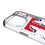 Texas Rangers Confetti Clear Phone Case for Apple iPhone
