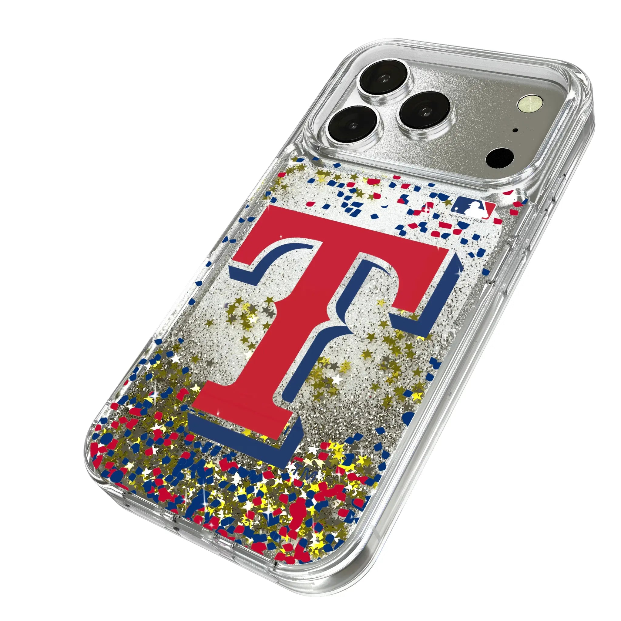 Texas Rangers Confetti Glitter Phone Case