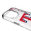 Texas Rangers Linen Clear Phone Case for Apple iPhone
