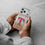 Texas Rangers Linen Glitter Phone Case