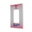 Texas Rangers Linen Hidden-Screw Light Switch Plate