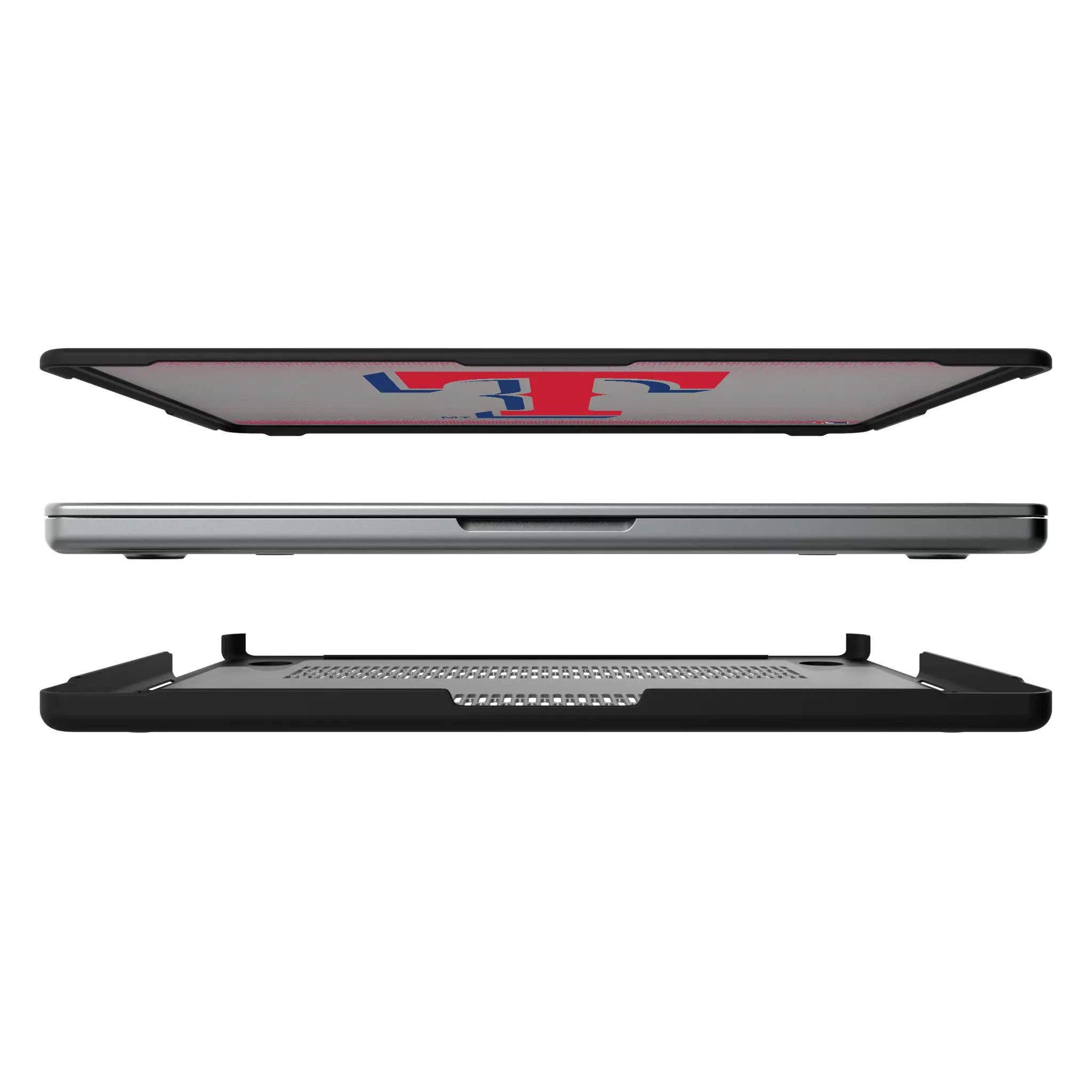 Texas Rangers Linen Laptop Case for Apple MacBook