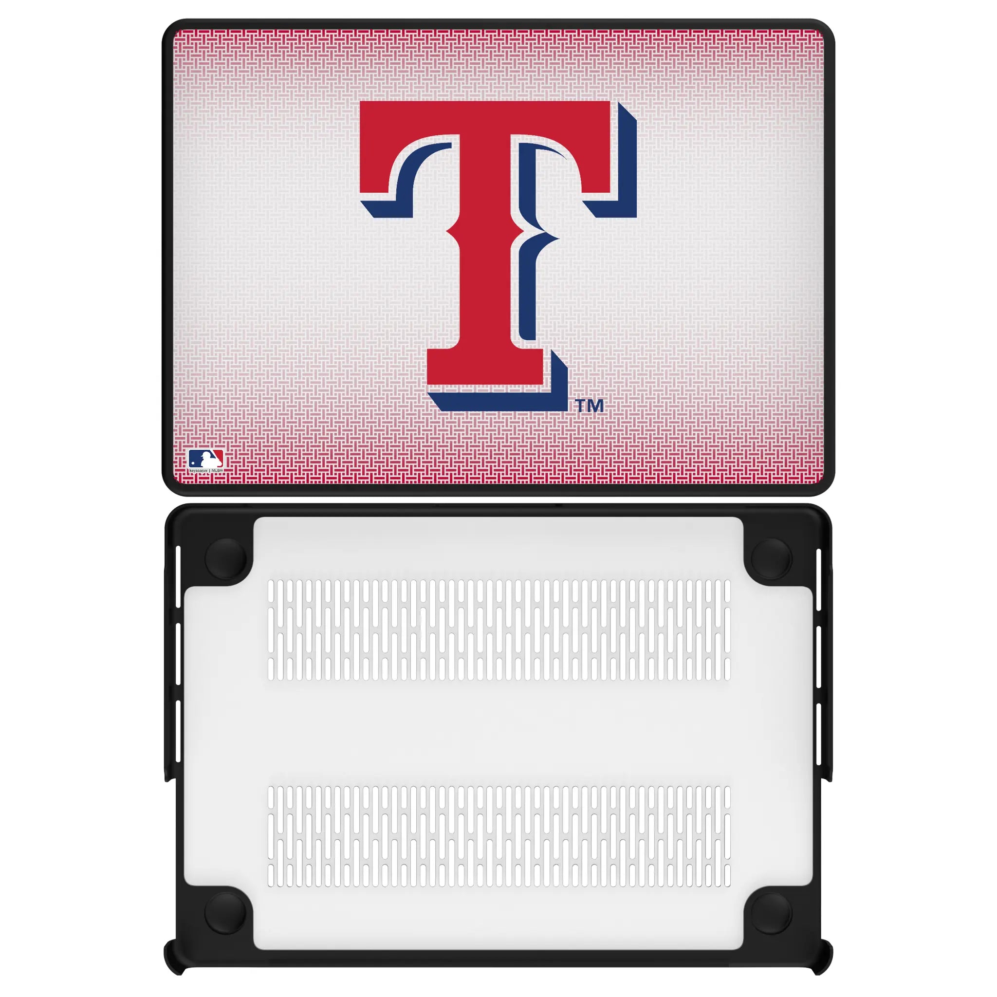 Texas Rangers Linen Laptop Case for Apple MacBook