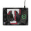 Texas Rangers Monocolor Tilt 15-Watt Wireless Charger and Mouse Pad