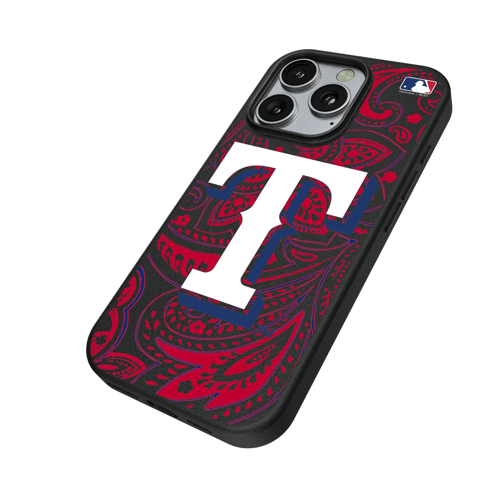 Texas Rangers Paisley MagSafe Compatible Phone Case for Apple iPhone