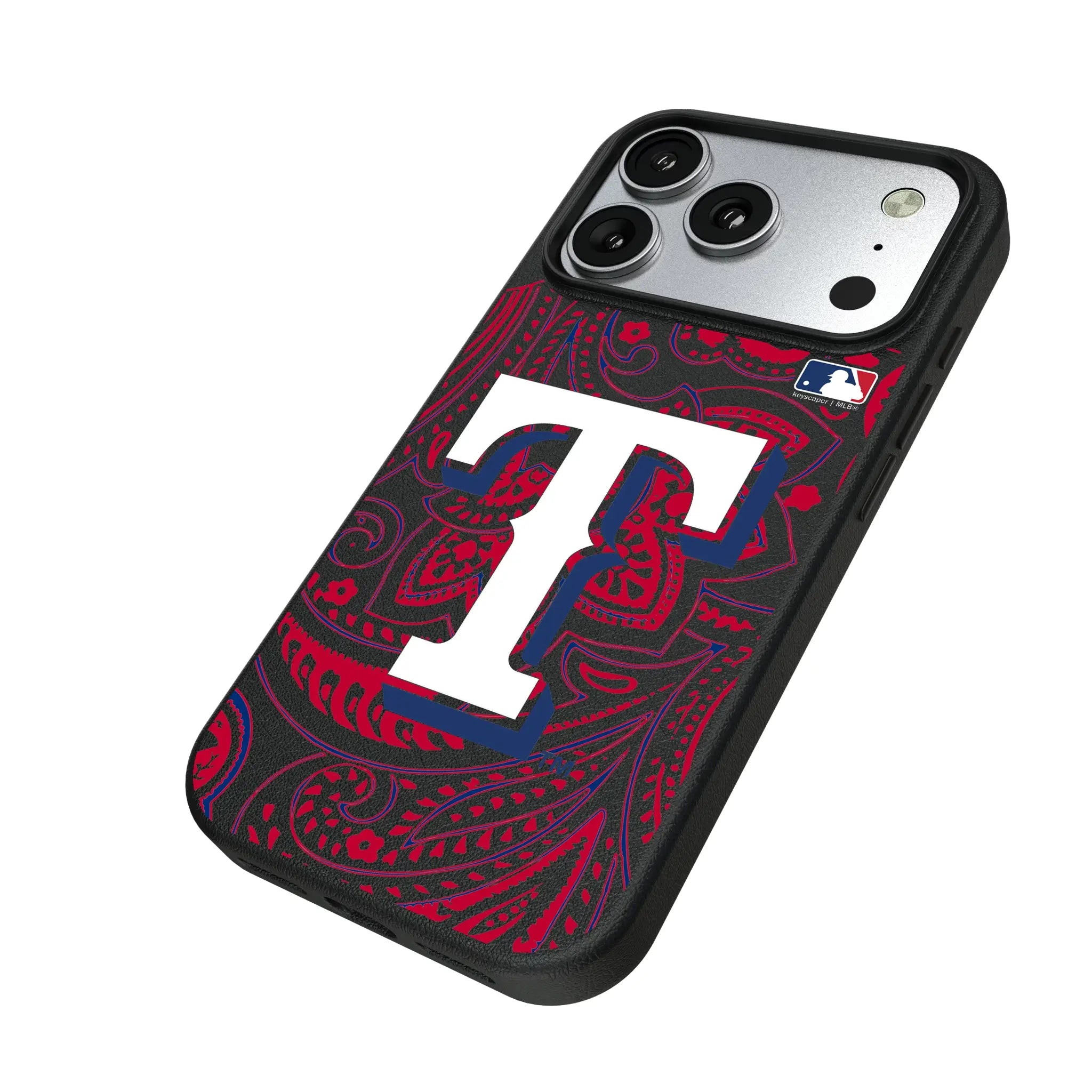 Texas Rangers Paisley MagSafe Compatible Phone Case for Apple iPhone