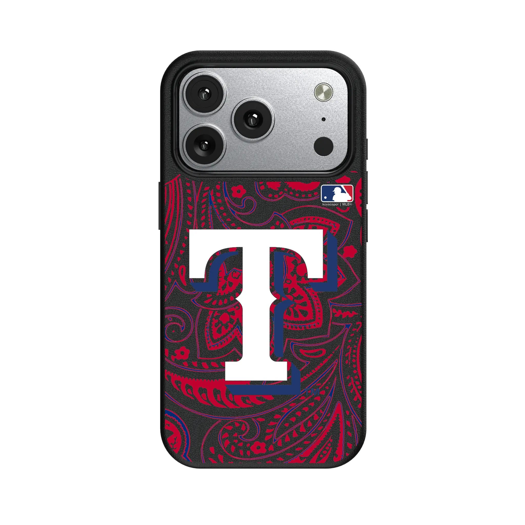 Texas Rangers Paisley MagSafe Compatible Phone Case for Apple iPhone