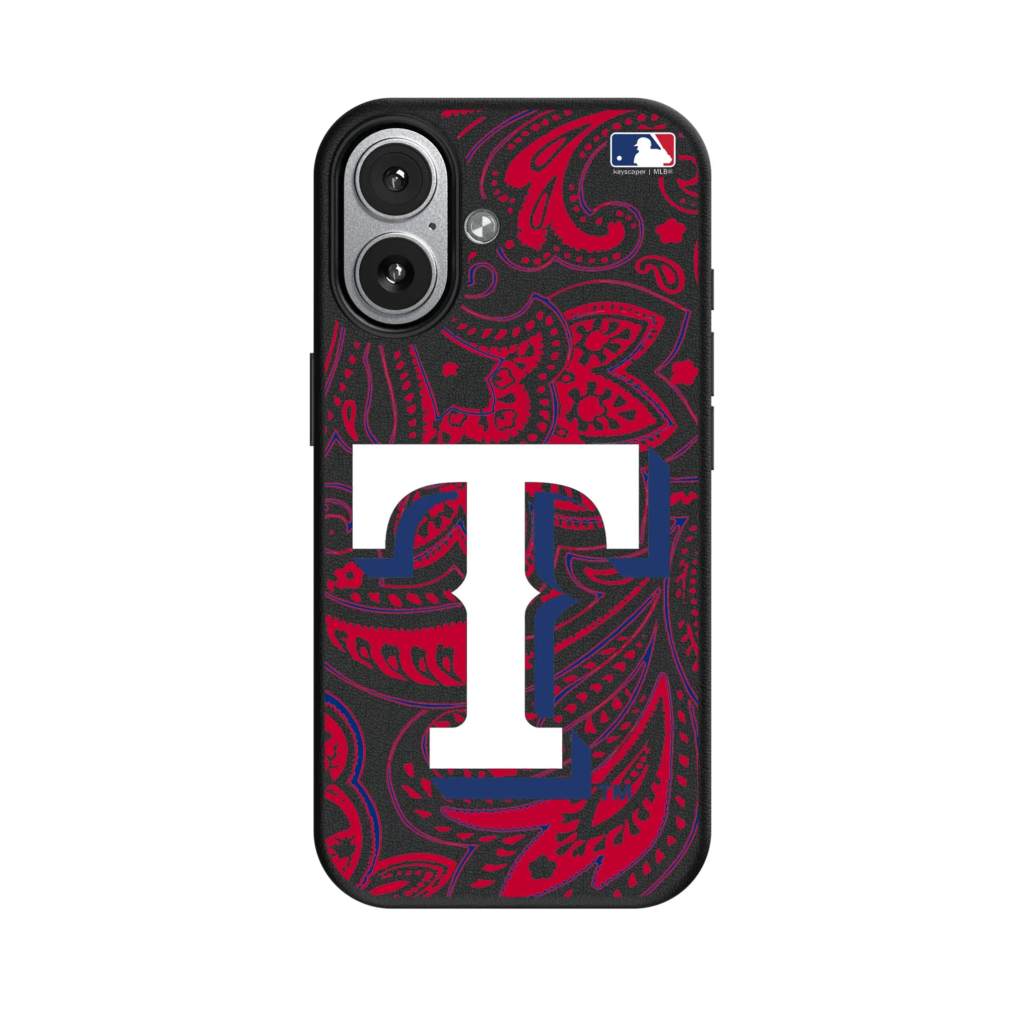 Texas Rangers Paisley MagSafe Compatible Phone Case for Apple iPhone