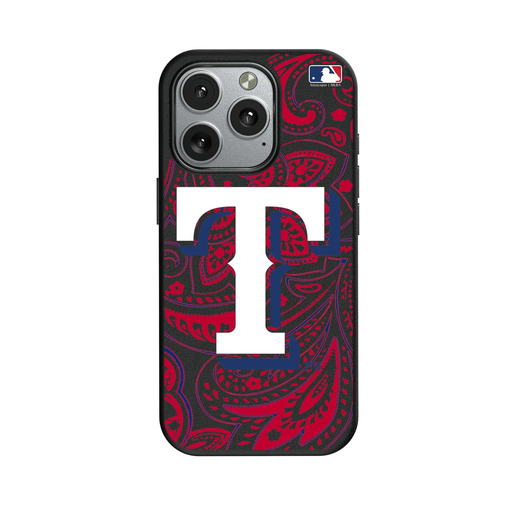 Texas Rangers Paisley MagSafe Compatible Phone Case for Apple iPhone