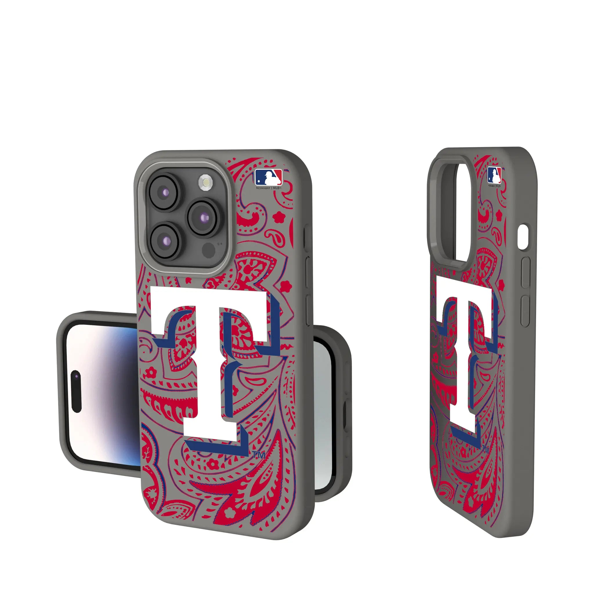 Texas Rangers Paisley Soft Touch Phone Case