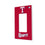 Texas Rangers Solid Hidden-Screw Light Switch Plate