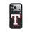Texas Rangers Text Backdrop Bump Phone Case