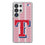 Texas Rangers Text Backdrop Clear Phone Case for Samsung Galaxy