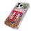 Texas Rangers Text Backdrop Glitter Phone Case
