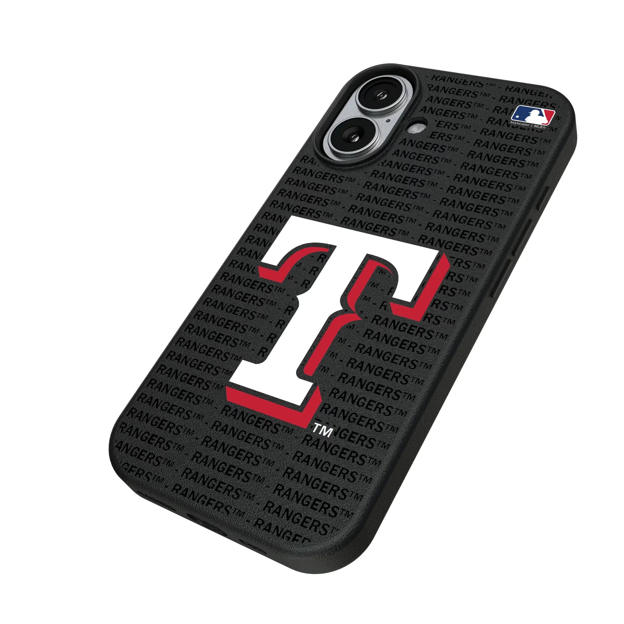 Texas Rangers Text Backdrop MagSafe Compatible Phone Case for Apple iPhone