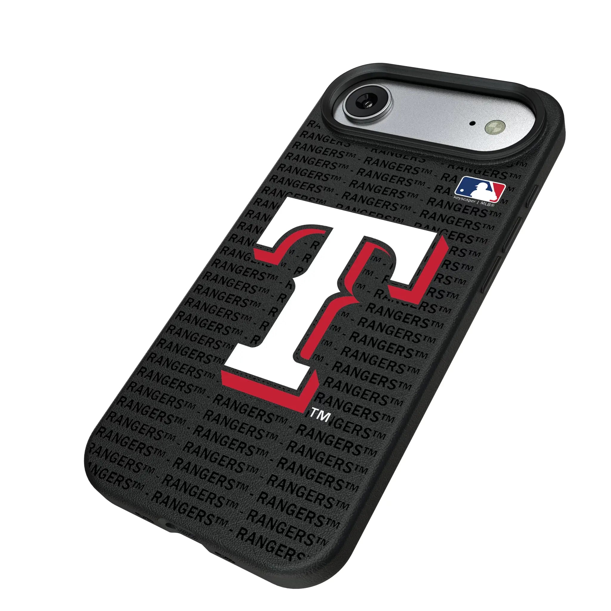 Texas Rangers Text Backdrop MagSafe Compatible Phone Case for Apple iPhone