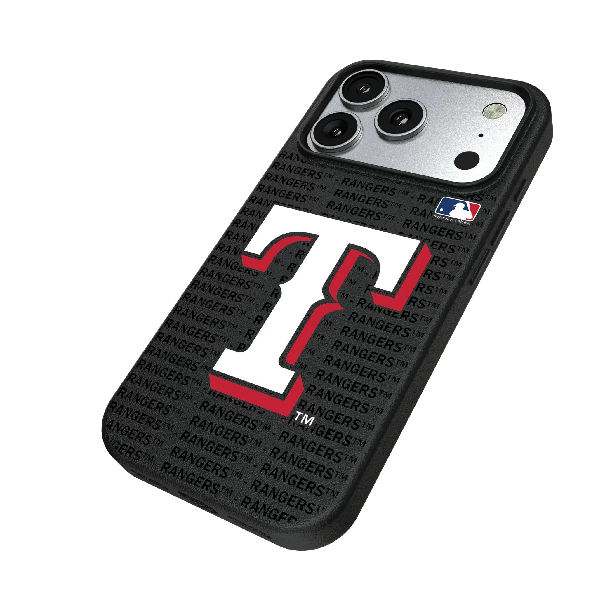 Texas Rangers Text Backdrop MagSafe Compatible Phone Case for Apple iPhone