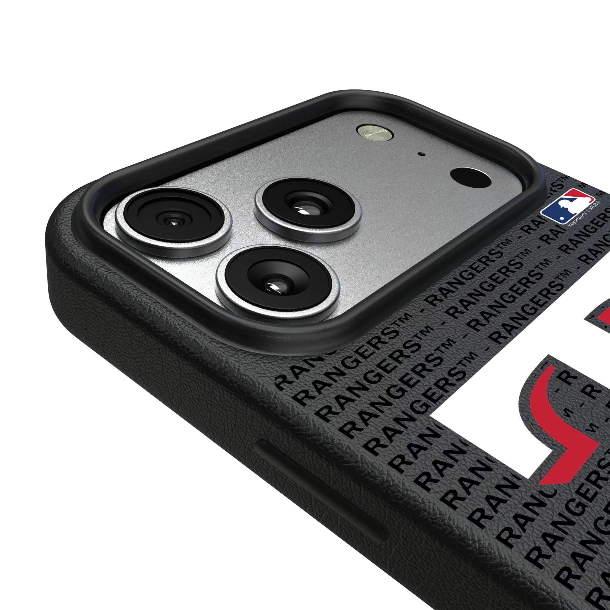 Texas Rangers Text Backdrop MagSafe Compatible Phone Case for Apple iPhone