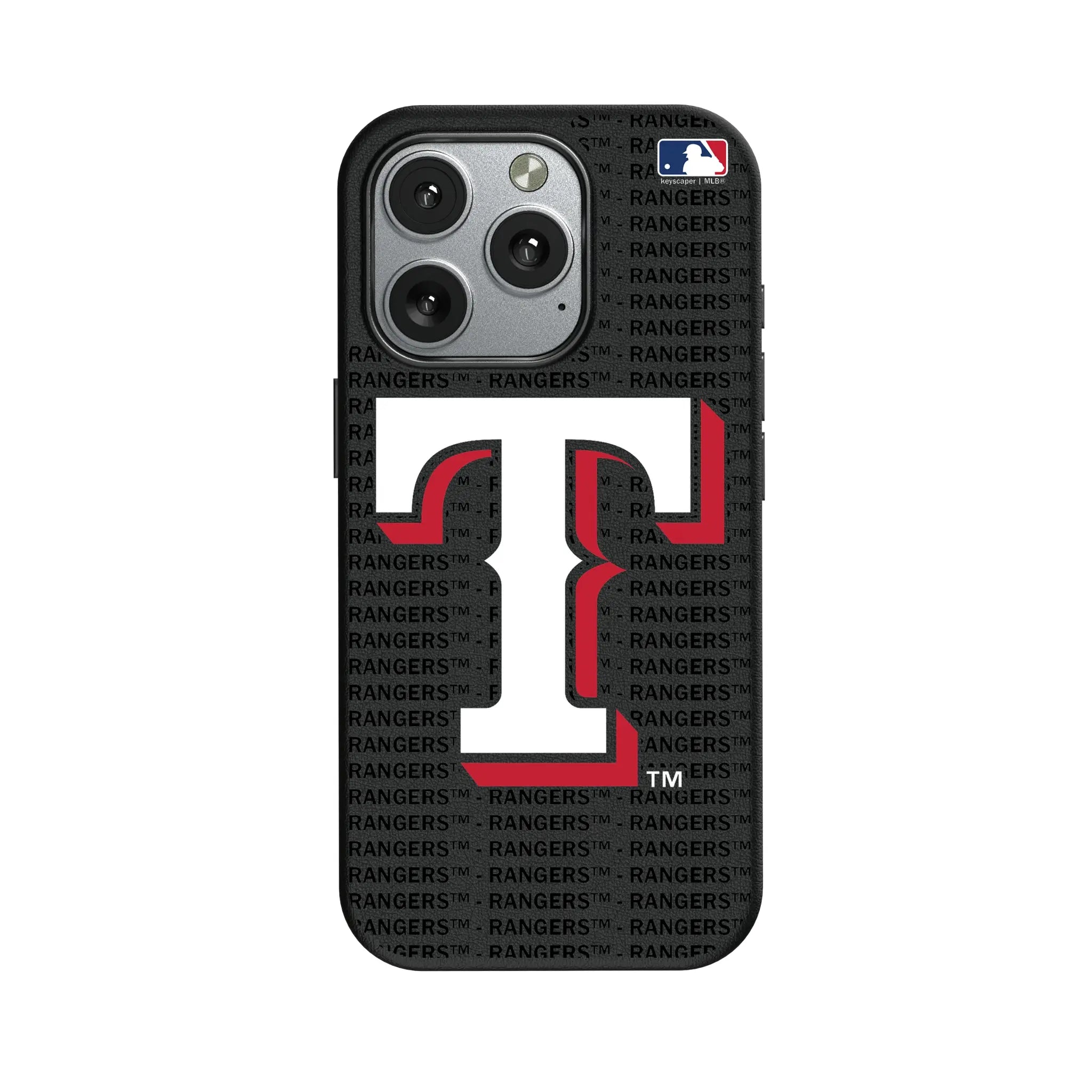 Texas Rangers Text Backdrop MagSafe Compatible Phone Case for Apple iPhone