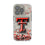Texas Tech Red Raiders Confetti Clear Phone Case for Apple iPhone