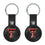 Texas Tech Red Raiders Insignia Black Airtag Holder 2-Pack