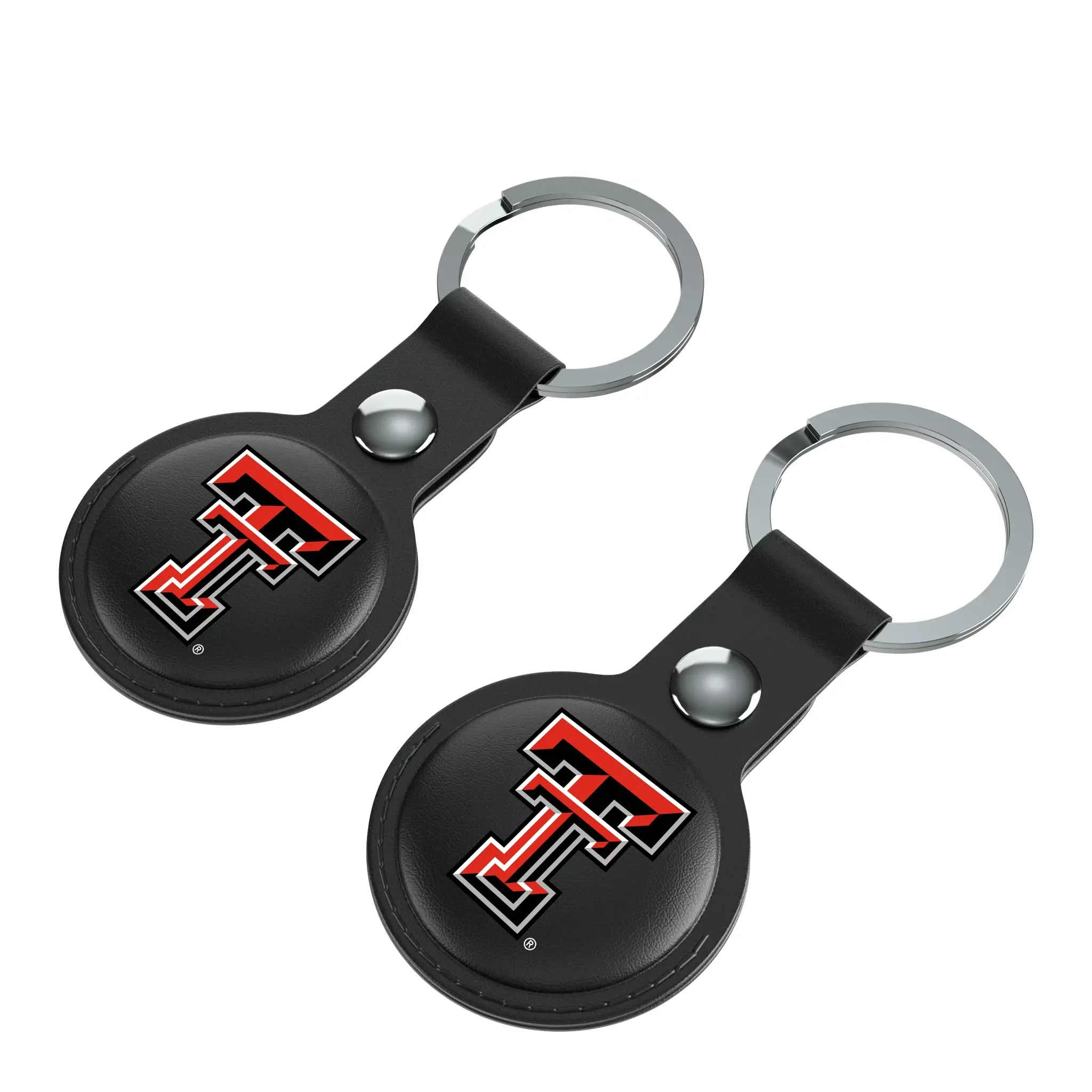 Texas Tech Red Raiders Insignia Black Airtag Holder 2-Pack