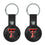 Texas Tech Red Raiders Insignia Black Airtag Holder 2-Pack