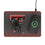 Texas Tech Red Raiders Linen 15-Watt Wireless Charger and Mouse Pad