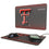 Texas Tech Red Raiders Linen 15-Watt Wireless Charger and Mouse Pad