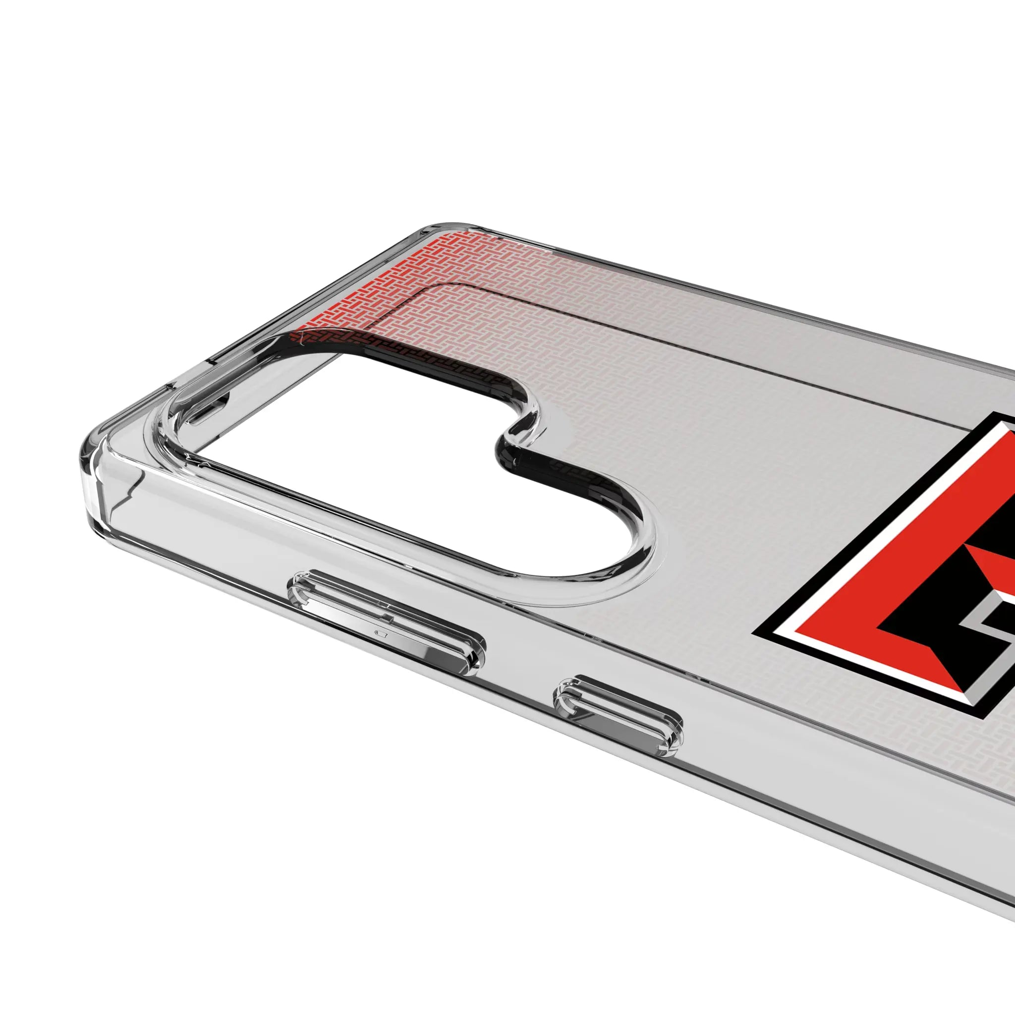Texas Tech Red Raiders Linen Clear Phone Case for Samsung Galaxy
