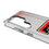 Texas Tech Red Raiders Linen Clear Phone Case for Samsung Galaxy