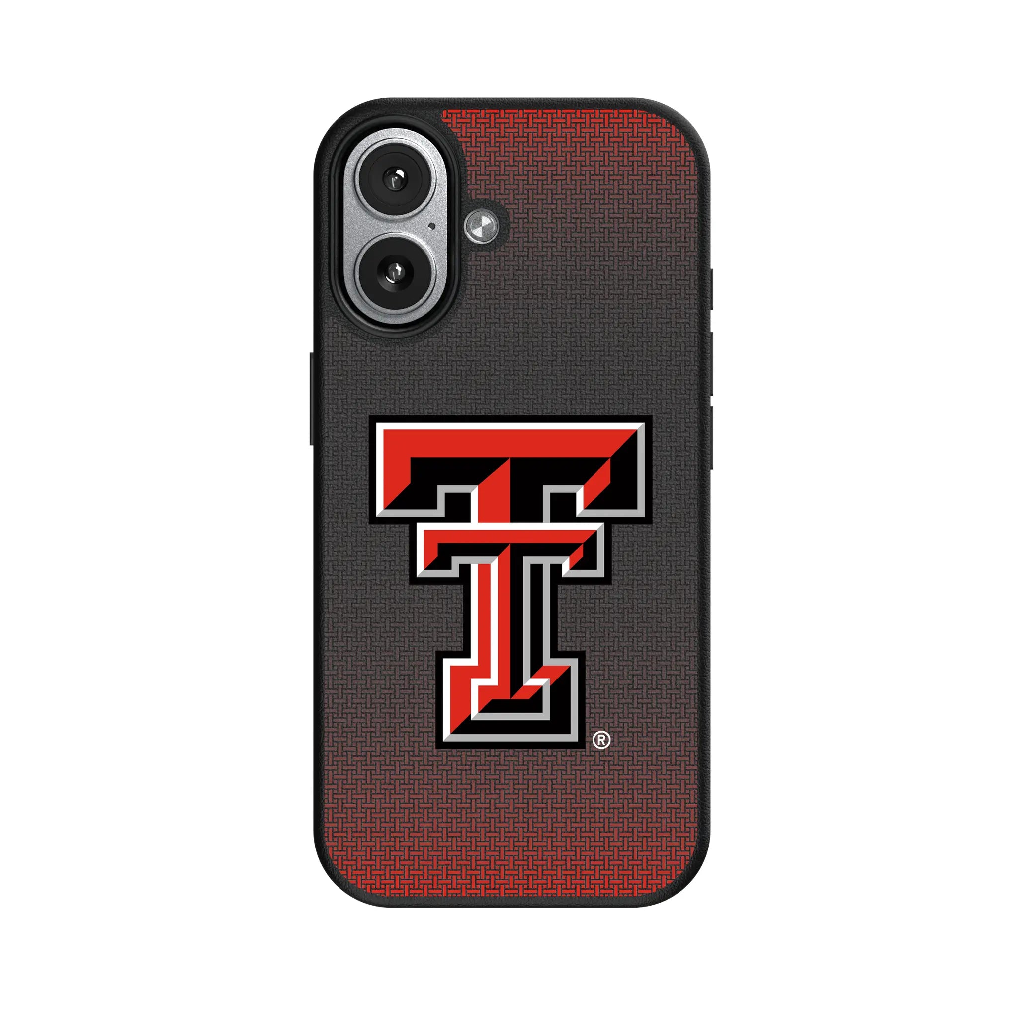 Texas Tech Red Raiders Linen MagSafe Compatible Phone Case for Apple iPhone