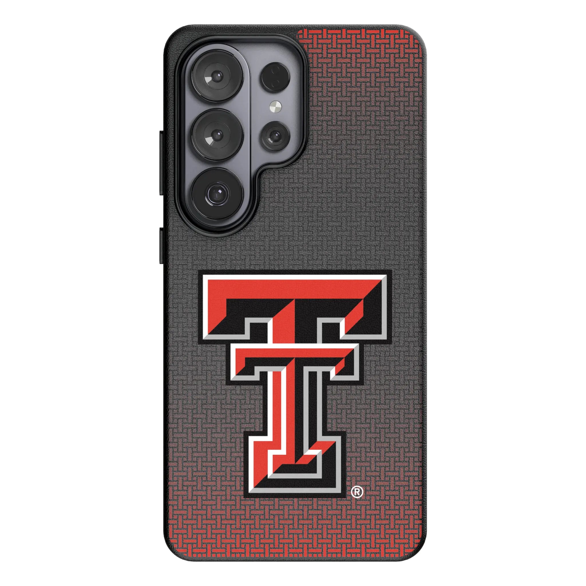 Texas Tech Red Raiders Linen MagSafe Compatible Phone Case for Samsung Galaxy