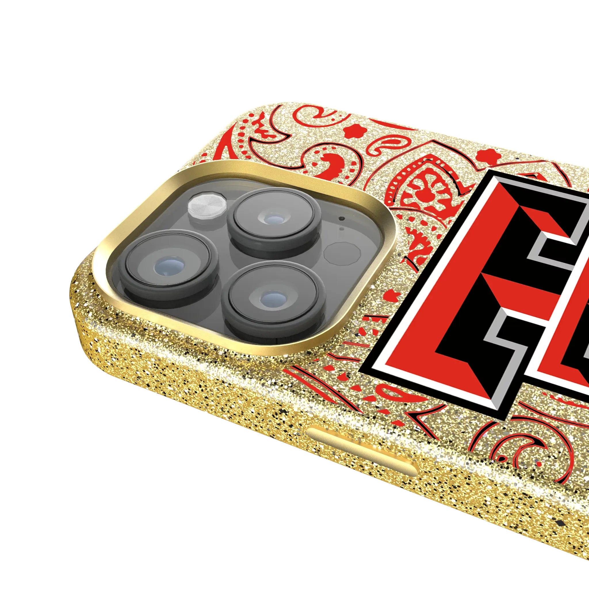 Texas Tech Red Raiders Paisley Bling Phone Case