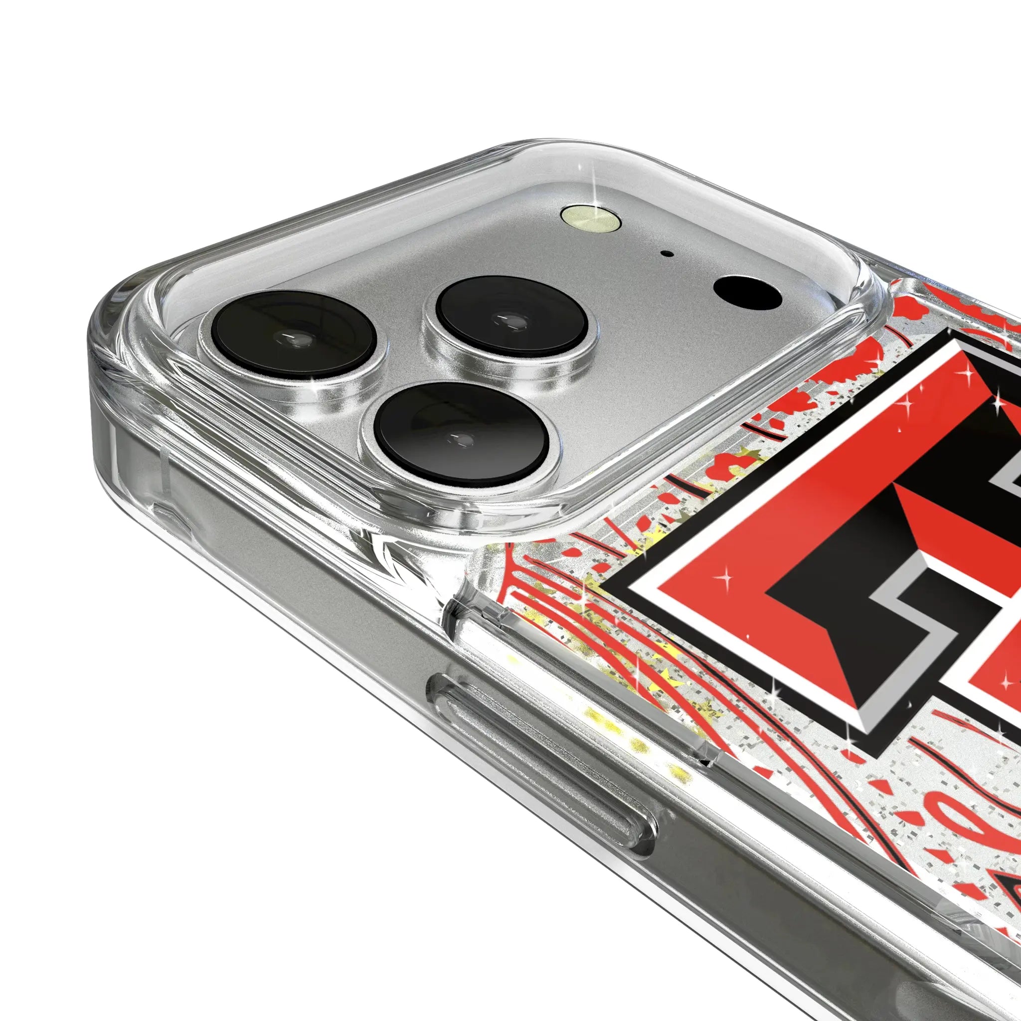 Texas Tech Red Raiders Paisley Glitter Phone Case