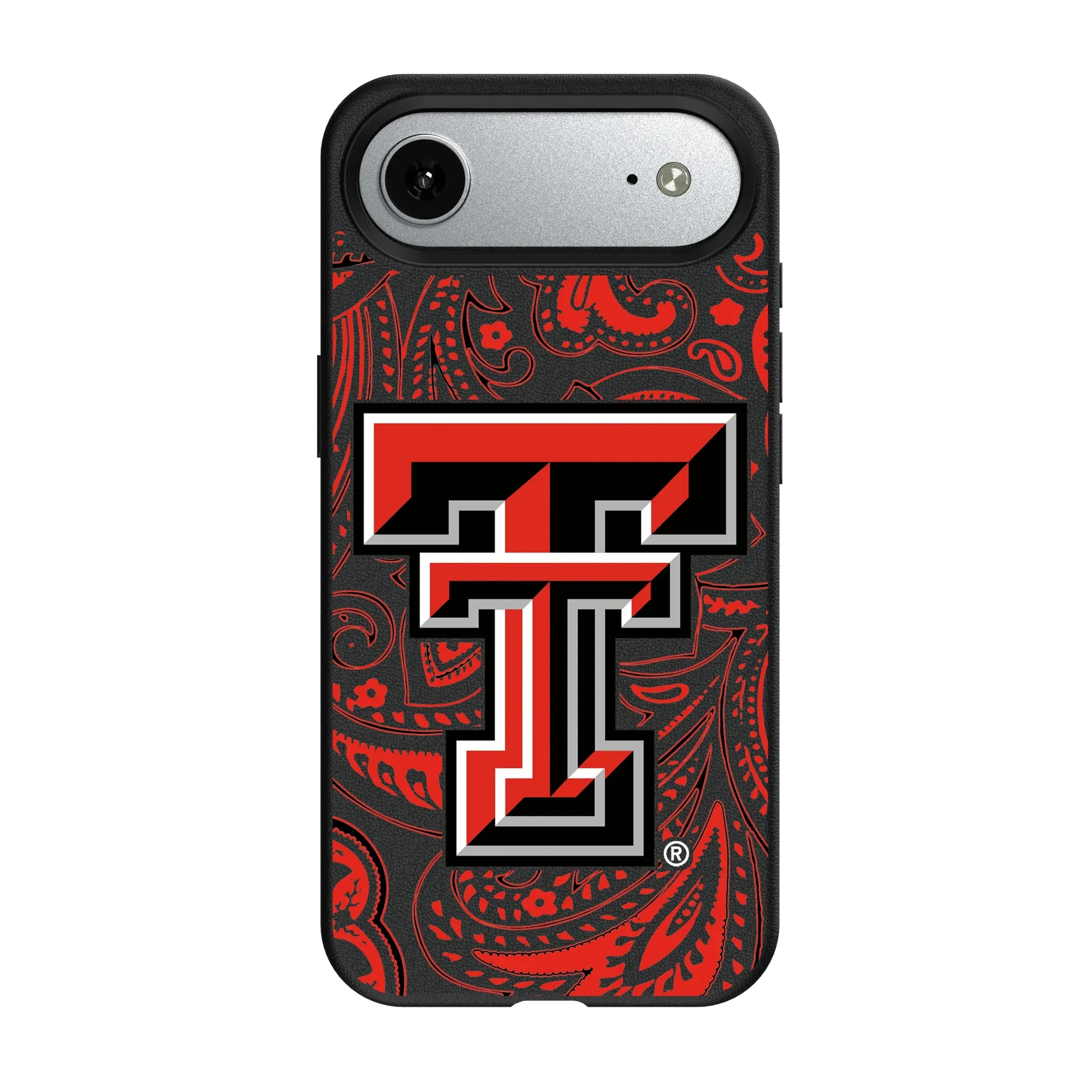 Texas Tech Red Raiders Paisley MagSafe Compatible Phone Case for Apple iPhone