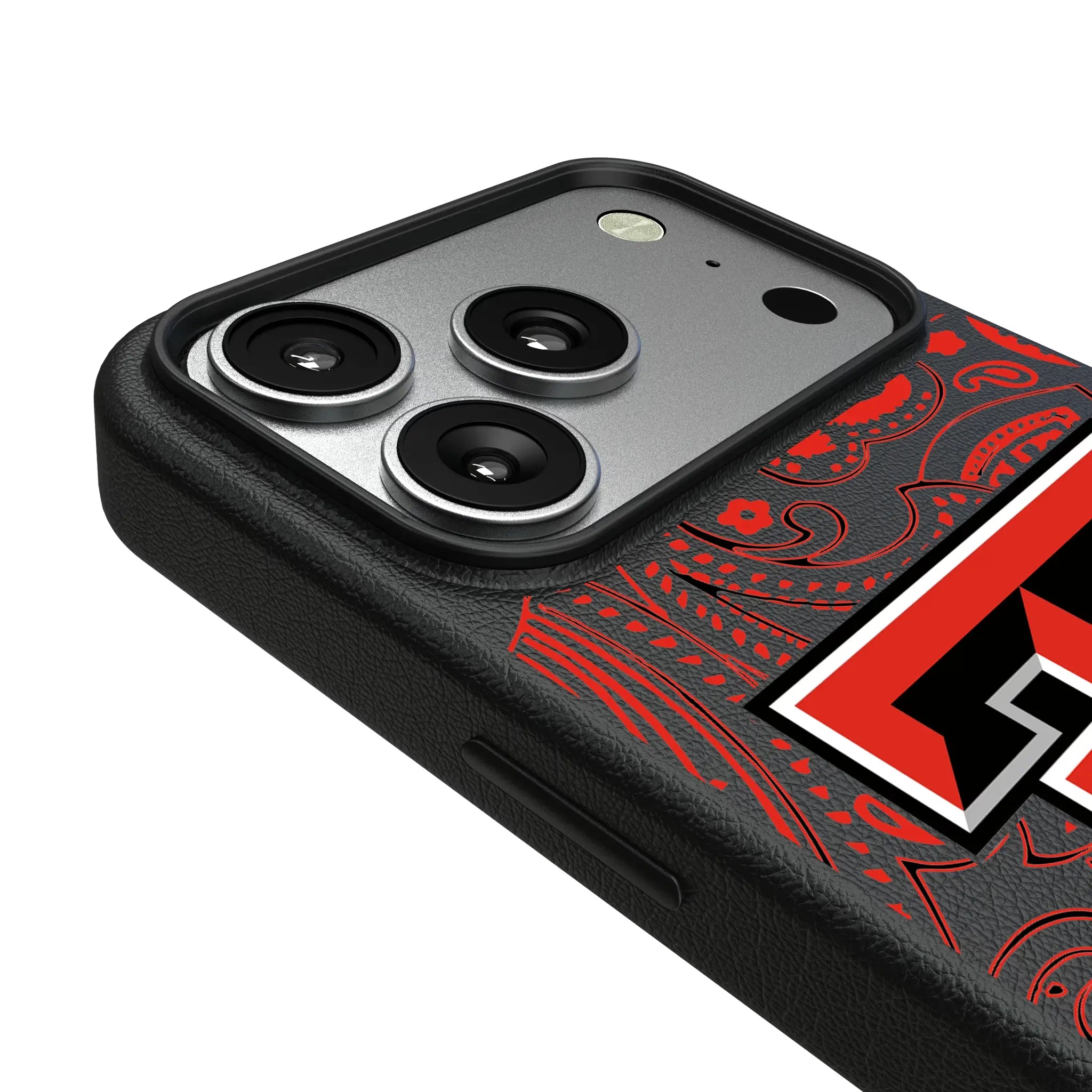 Texas Tech Red Raiders Paisley MagSafe Compatible Phone Case for Apple iPhone