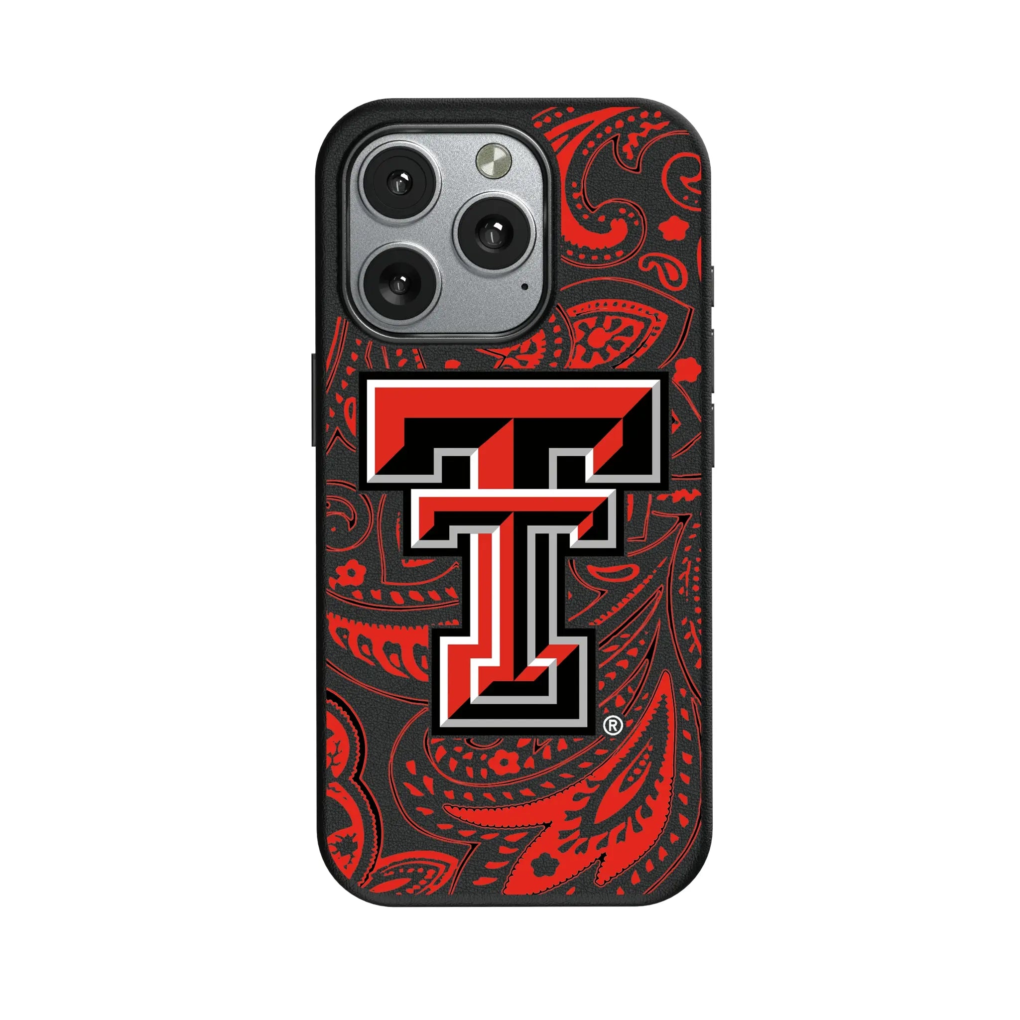 Texas Tech Red Raiders Paisley MagSafe Compatible Phone Case for Apple iPhone